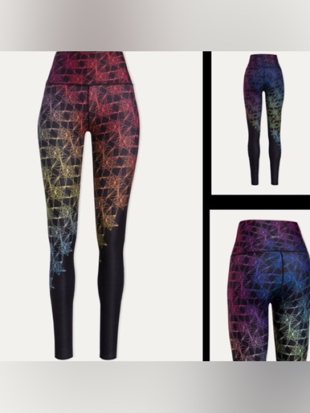 Peloton x WITH XS Pride High-Waist geometric Gradient Leggings